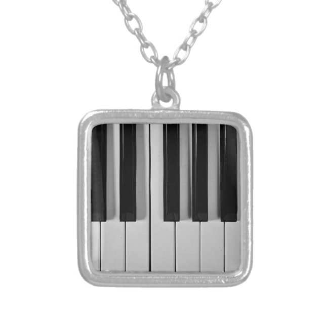 Piano Keyboard Custom Necklace (Front)