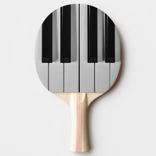 Piano Keyboard Custom Ping Pong Paddle (Front)