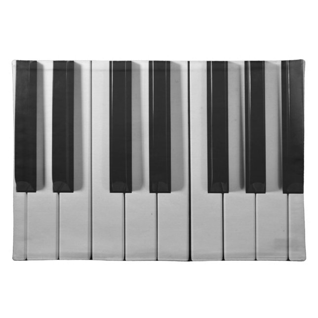 Piano Keyboard Custom Placemat (Front)
