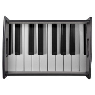 Piano Keyboard Custom Serving Tray