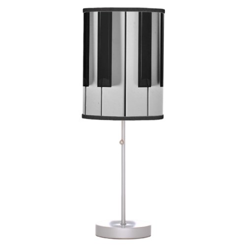 Piano Keyboard Custom Table Lamp