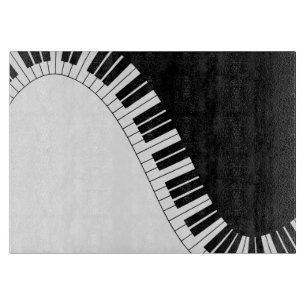 Piano Keyboard Cutting Board