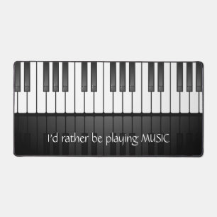 Piano Keyboard Design Desk Mat