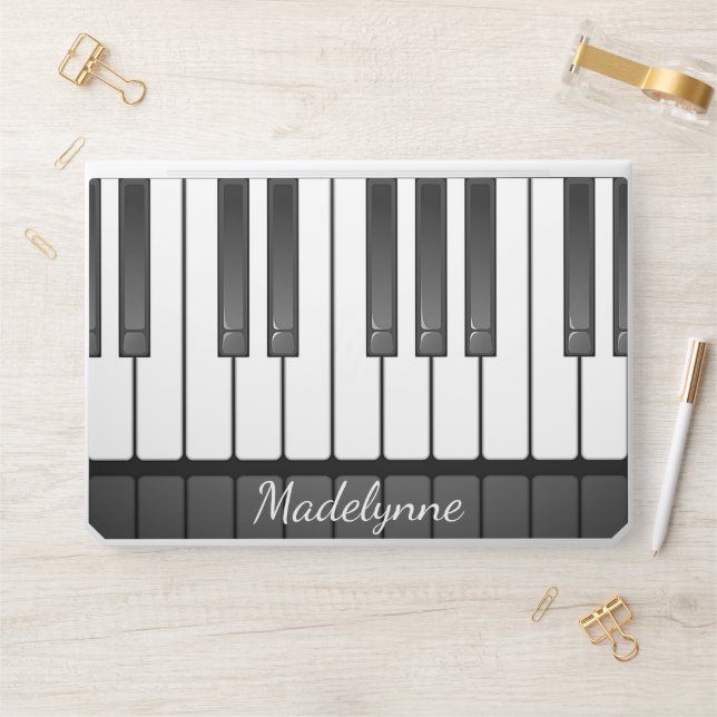 Piano Keyboard Design HP Laptop Skin (Desk)