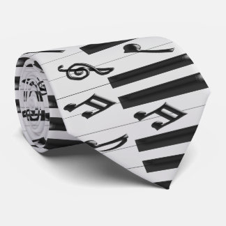 Piano Keyboard Design Neck Tie