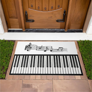 Piano Keyboard Doormat