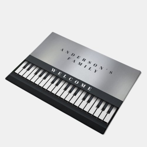 Piano Keyboard Doormat