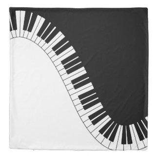 Piano Keyboard Duvet Cover