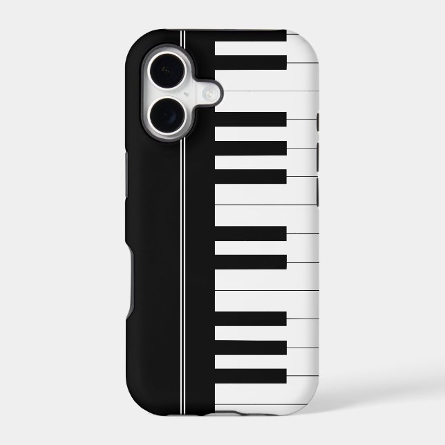 Piano keyboard iphone case (Back)