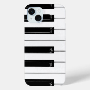 Piano Keyboard Keys iPhone 15 Plus Case