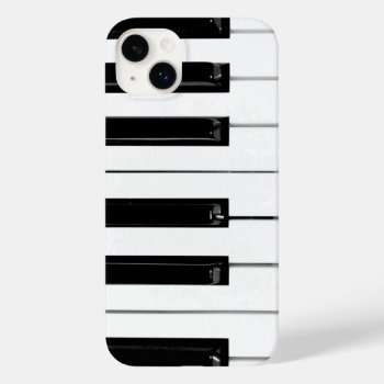 Piano Keyboard Keys Case-mate Iphone 14 Plus Case by FlowstoneGraphics at Zazzle