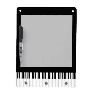 Piano Keyboard Keys Dry-Erase Board