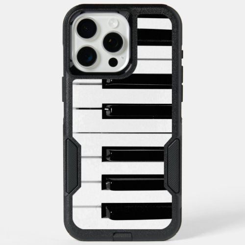 Piano Keyboard Keys iPhone 15 Pro Max Case