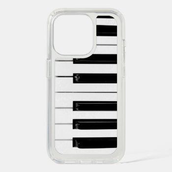 Piano Keyboard Keys Iphone 15 Pro Case by FlowstoneGraphics at Zazzle