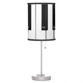Piano Keyboard Keys Table Lamp (Left)