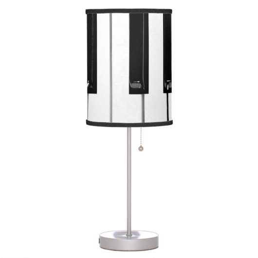 Piano Keyboard Keys Table Lamp (Left)