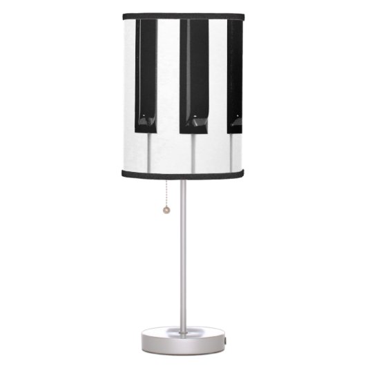 Piano Keyboard Keys Table Lamp (Right)