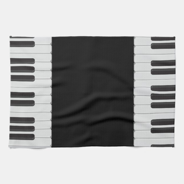 Piano keyboard kitchen towel (Horizontal)
