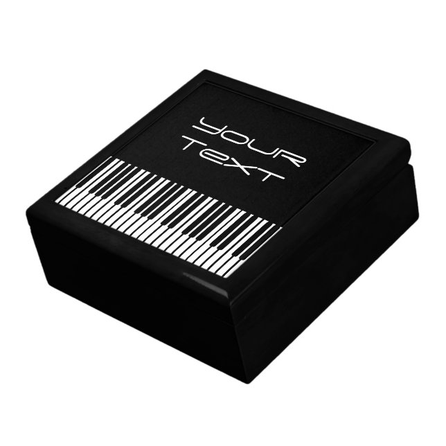 Piano Keyboard Large Gift Box (Side)