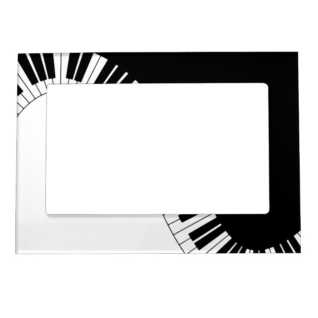Piano Keyboard Magnetic Photo Frame (Front)