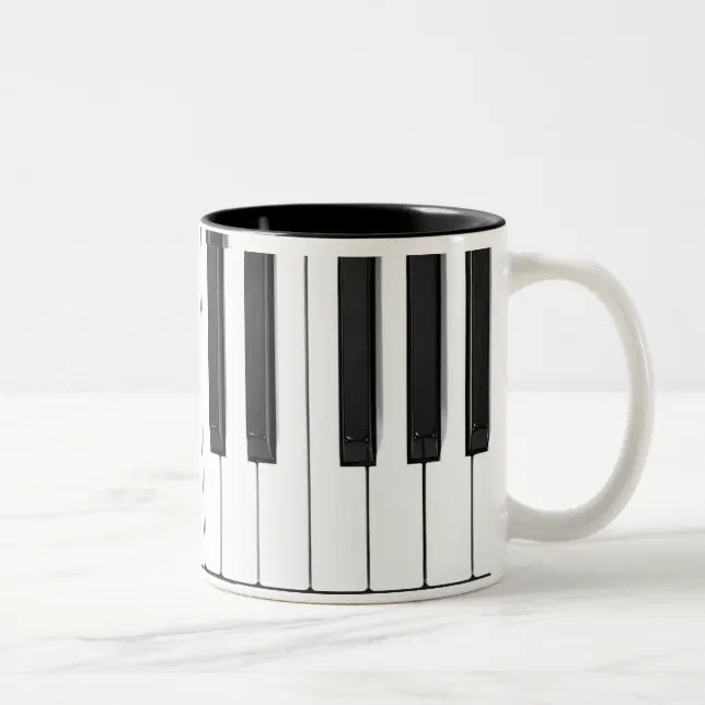 Piano Keyboard Mug Zazzle