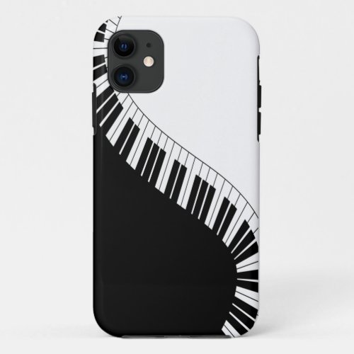 Piano Keyboard Music Design iPhone 11 Case