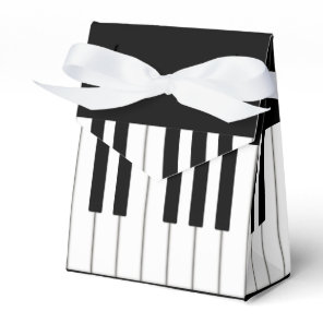 Piano Keyboard Music Event Recital  Favor Boxes