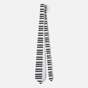 piano keyboard music neck tie