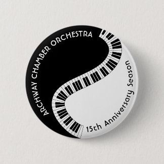Piano Keyboard Music Teacher School Orchestra  Button