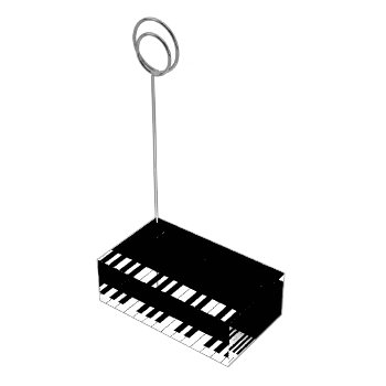 Piano Keyboard Music Wedding Card Holder by DigitalDreambuilder at Zazzle