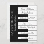 Piano Keyboard Music Wedding Save The Date Invite at Zazzle