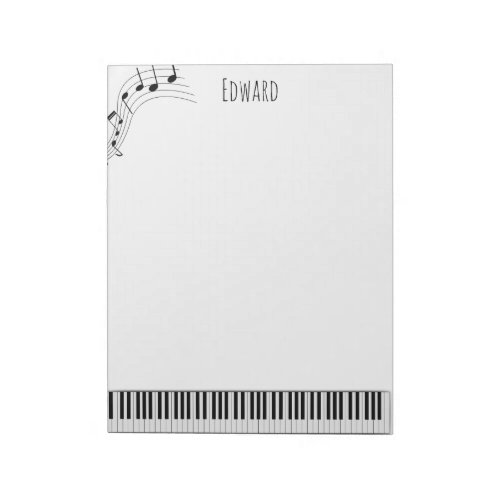 Piano Keyboard  Musical Notes