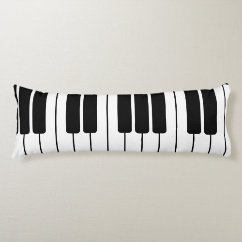 Piano keyboard musician gift jumbo novelty keys body pillow