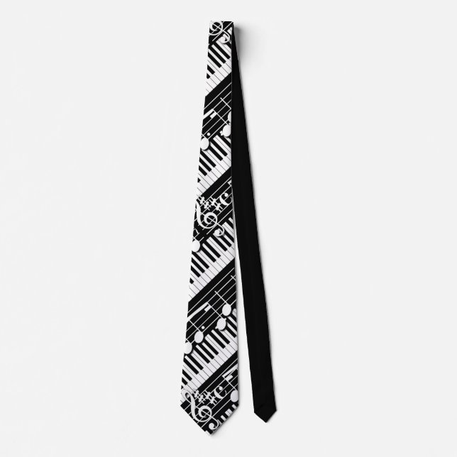 Piano Keyboard Neck Tie (Front)