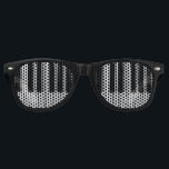 Piano Keyboard Party Shades<br><div class="desc">Whether you are a piano virtuoso or someone who can barely play Chopsticks,  you are sure to love these black and white Piano Keyboard Party Shades!</div>