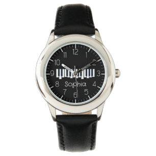 Piano Keyboard Personalized Musician's Watch