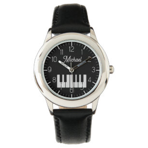 Piano Keyboard Personalized Musician's Watch