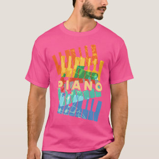 Piano Keyboard Piano Player Pianist Musician Orche T-Shirt