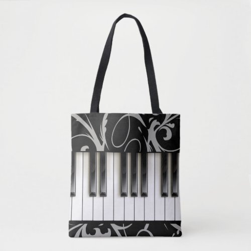Piano Keyboard  Piano Teacher  Musician Tote Bag