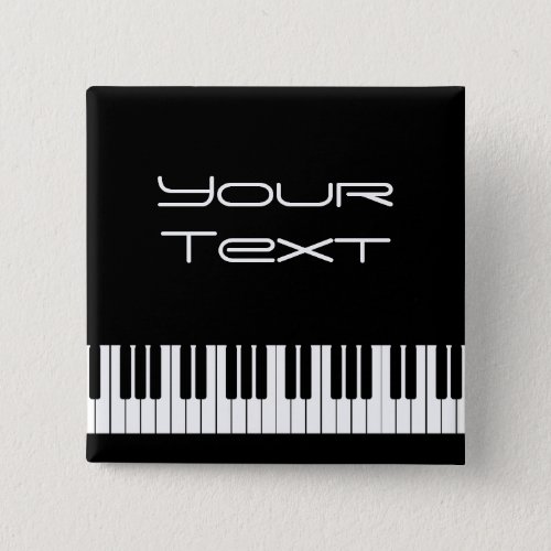 Piano Keyboard Pin Back Button