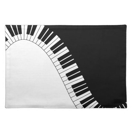 Piano Keyboard Placemat