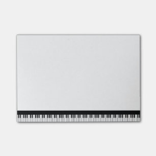 Piano Keyboard Post-it Notes