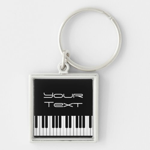 Piano Keyboard Premium Key Chain