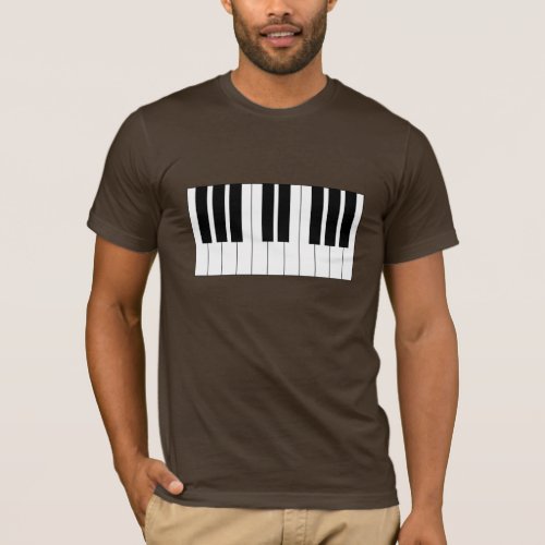 Piano  Keyboard T_Shirt