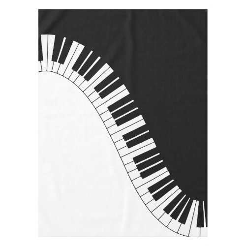 Piano Keyboard Tablecloth