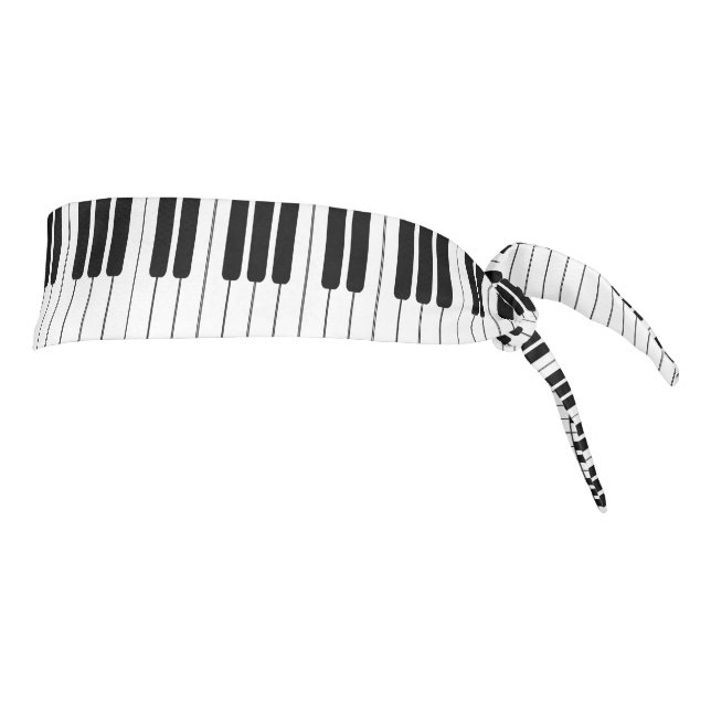 Piano Keyboard Tie Headband (Rotate 90)