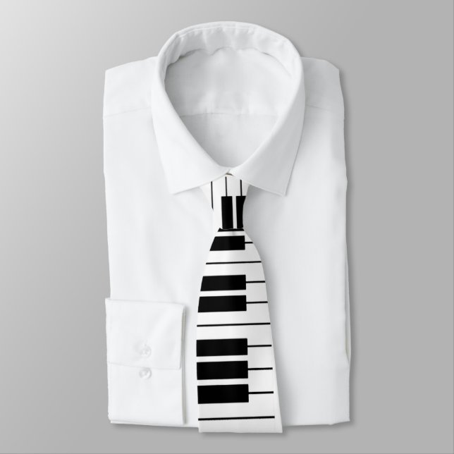 piano key tie
