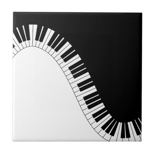 Piano Keyboard Tile