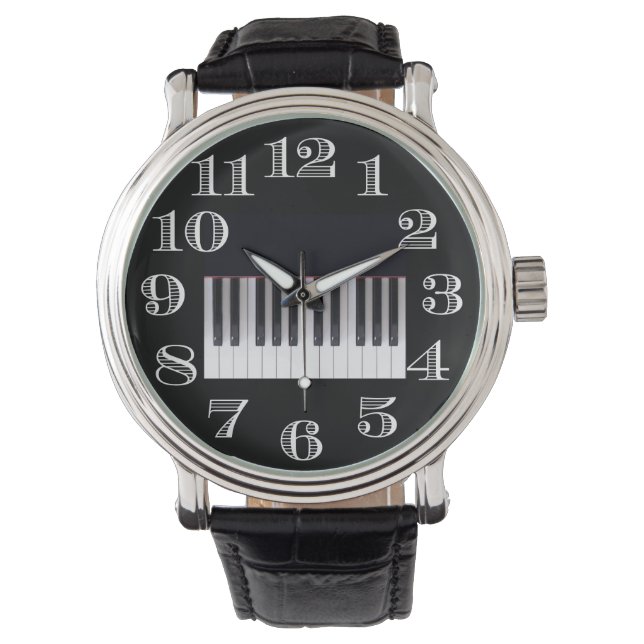 Piano Keyboard Watch (Front)