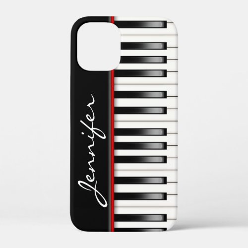 Piano Keyboard with name Case_Mate iPhone Case